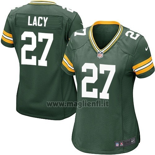Maglia NFL Game Donna Green Bay Packers Lacy Verde Militar